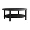 Armen Living Grand 5 Piece Black Aluminum Outdoor Seating Set with Dark Gray Cushions 840254332775 - alternate 2